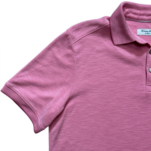 Tommy Bahama Paradiso Polo Soft Pink Mens Size Medium - Picture 5 of 15